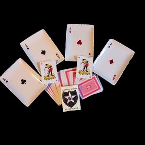 Ace Card Snack Plates for Poker Nig…